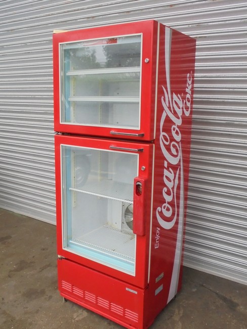 激冷え！コカコーラ 冷蔵庫 ナショナル 当時物 昭和レトロ ma131