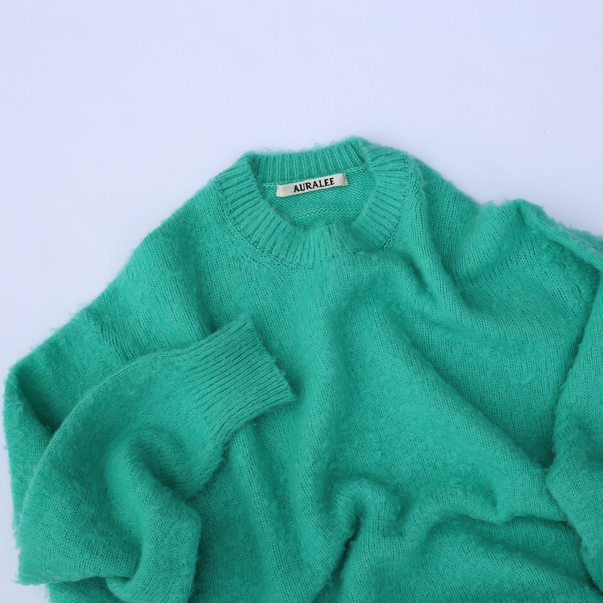 AURALEE BRUSHED WOOL CASHMERE SILK KNIT P/O – Chum!