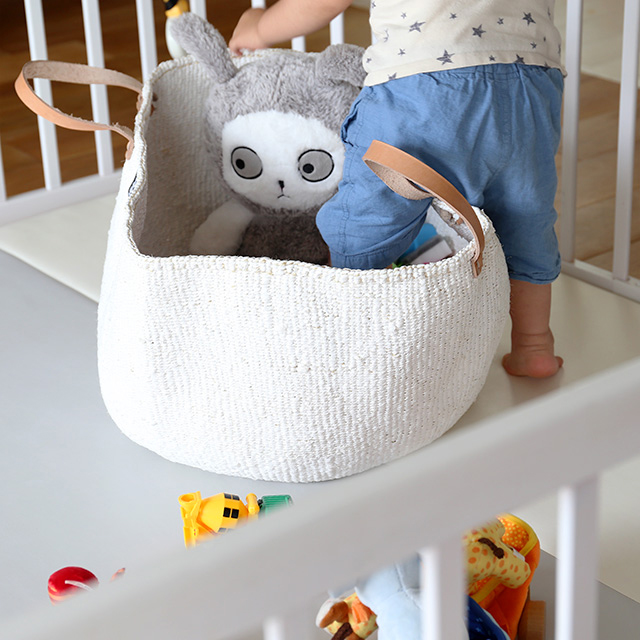 Mifuko ミフコ｜Kiondo バスケット［サイザル麻×再生プラスチック