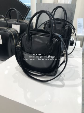 吉田カバン コムデギャルソン青山限定レザーミニバッグ ストラップ付