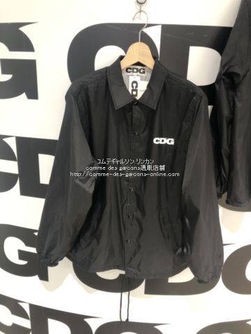 CDGコムデギャルソン コーチジャケット 新型CDGロゴ・アイコン