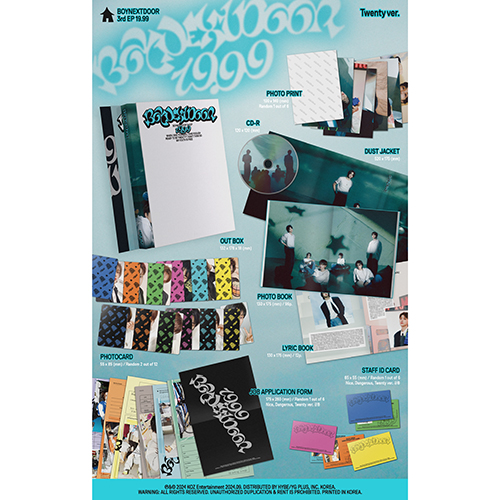 19.99 [単品ランダム][CD] - BOYNEXTDOOR - UNIVERSAL MUSIC JAPAN