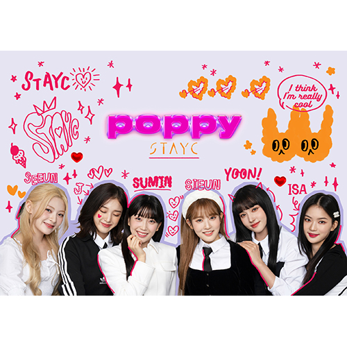 POPPY [UNIVERSAL MUSIC STORE限定盤][CD MAXI] - STAYC - UNIVERSAL