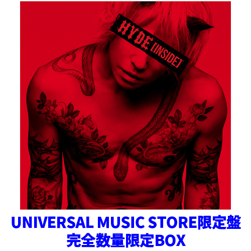 HYDE [INSIDE] [UNIVERSAL MUSIC STORE限定盤][完全数量限定BOX][CD][+