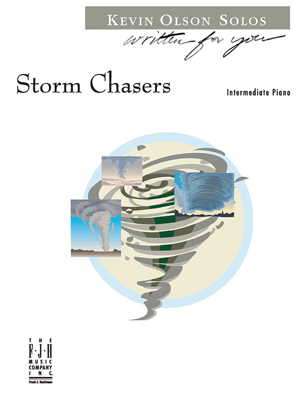 Storm Chasers: Intermediate Piano Sheet: Kevin Olson | Sheet Music