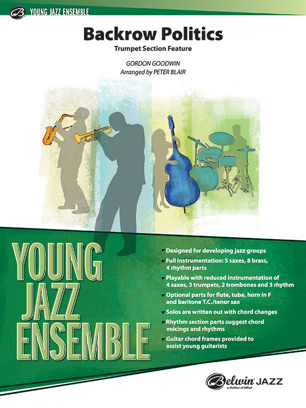 Backrow Politics: Score: Jazz Ensemble Score - Digital Sheet Music