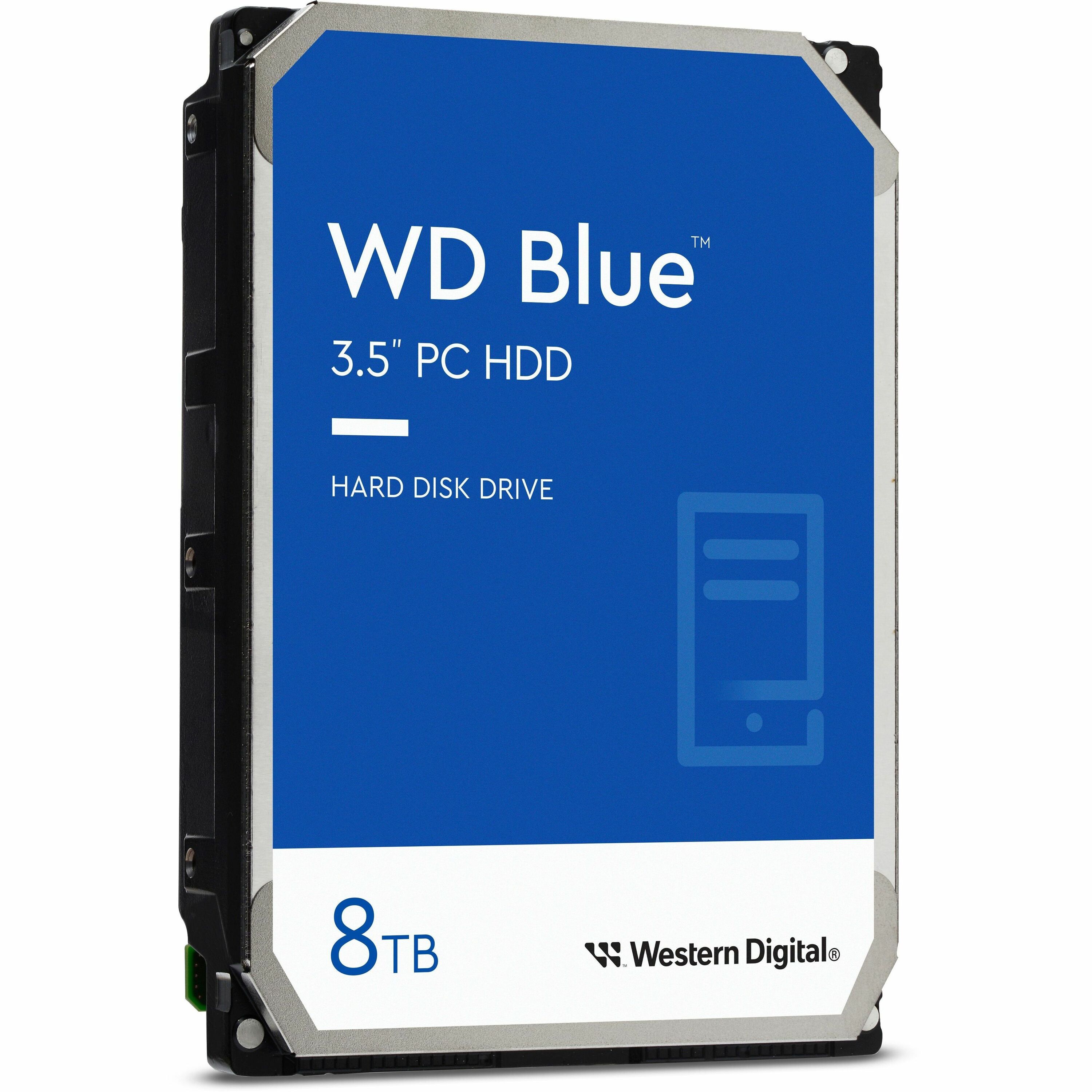 WD Blue WD80EAZZ 8TB 5640 RPM 128MB Cache SATA 6.0Gb/s 3.5