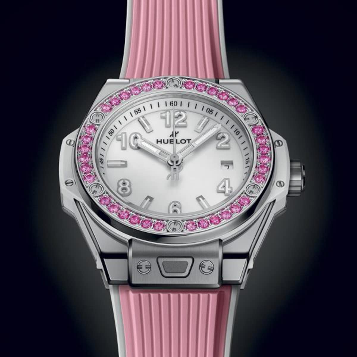 Hublot Big Bang One Click Joyful Steel Pink 33mm 485.SP.2210.RX