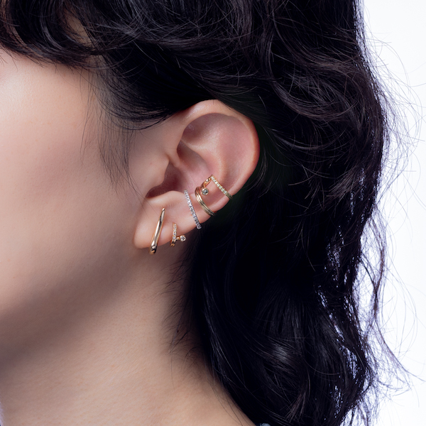 MOSQUITO アコヤパール バー ピアス