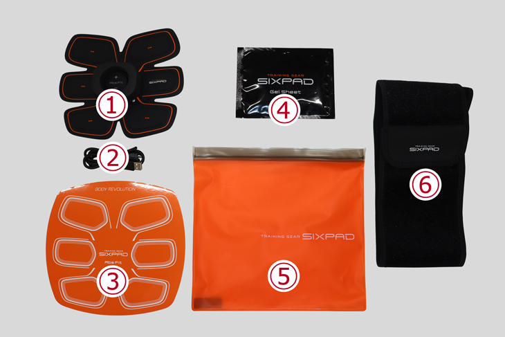 MTG EMSマシーン トレーニングギア SIXPAD Abs Fit 2 ジェルシート付