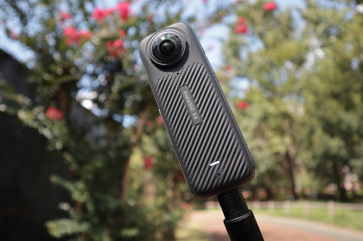 Insta360 X4実機レビュー！X3の発売日から1年半でここまで進化した