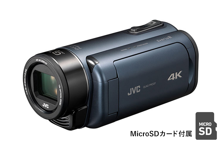 JVC 4Kメモリームービー Everio R GZ-RY980【SDカード付】｜ kikito