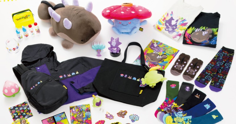 どく『ポケモン』グッズ新登場 「モウドクキケン」バッグ・ピアス