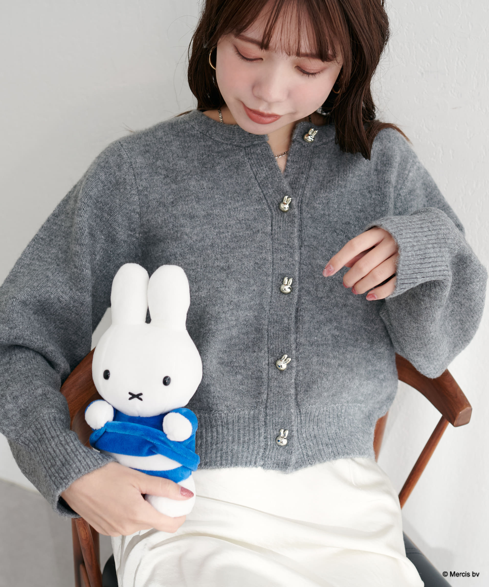 miffy × natural couture コラボカーディガン販売！ | natural couture