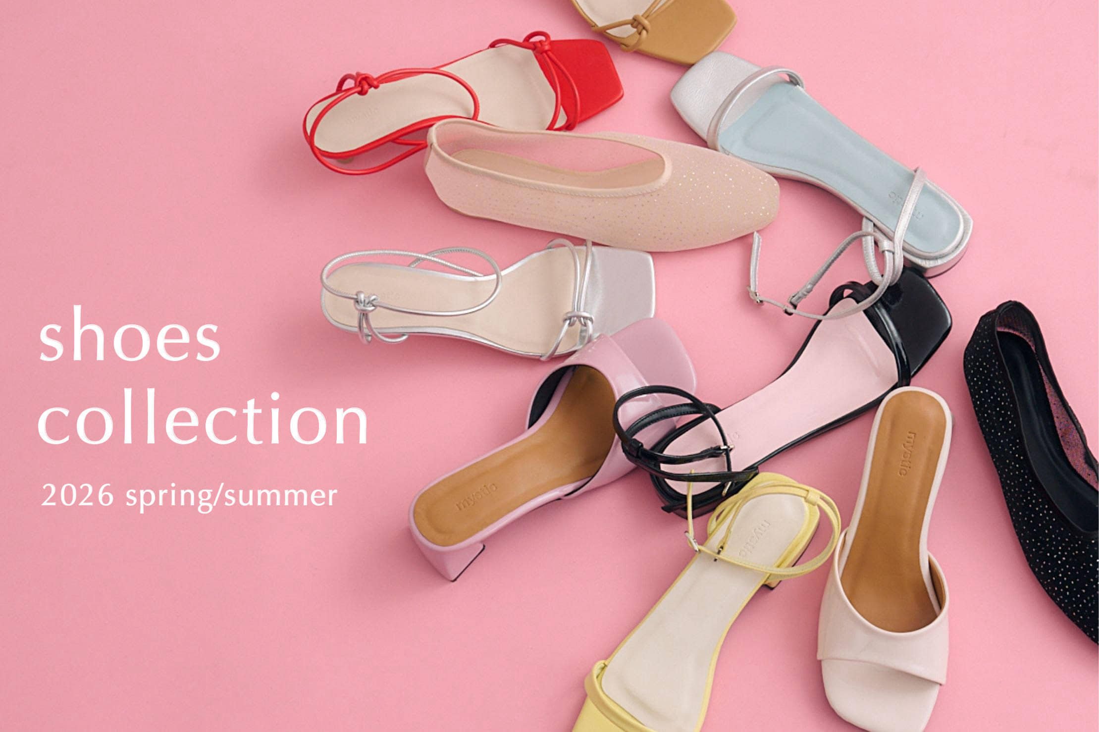 2026 spring/summer】shoes collection | mystic(ミスティック)の