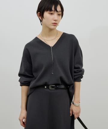 ダブルクロスVブラウス | LOUNGEDRESS(ラウンジドレス)レディース