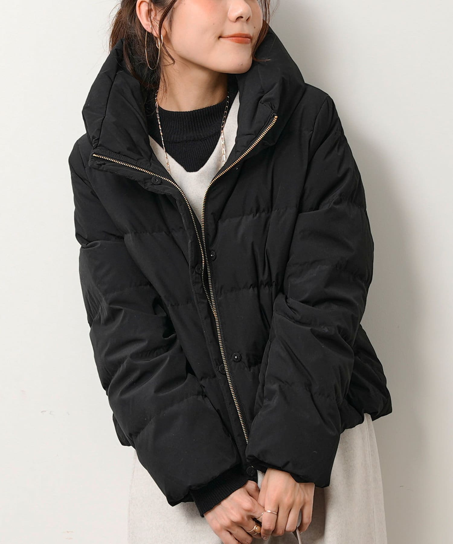 ボリュームネックショートダウン | Chez toi(シェトワ)レディース