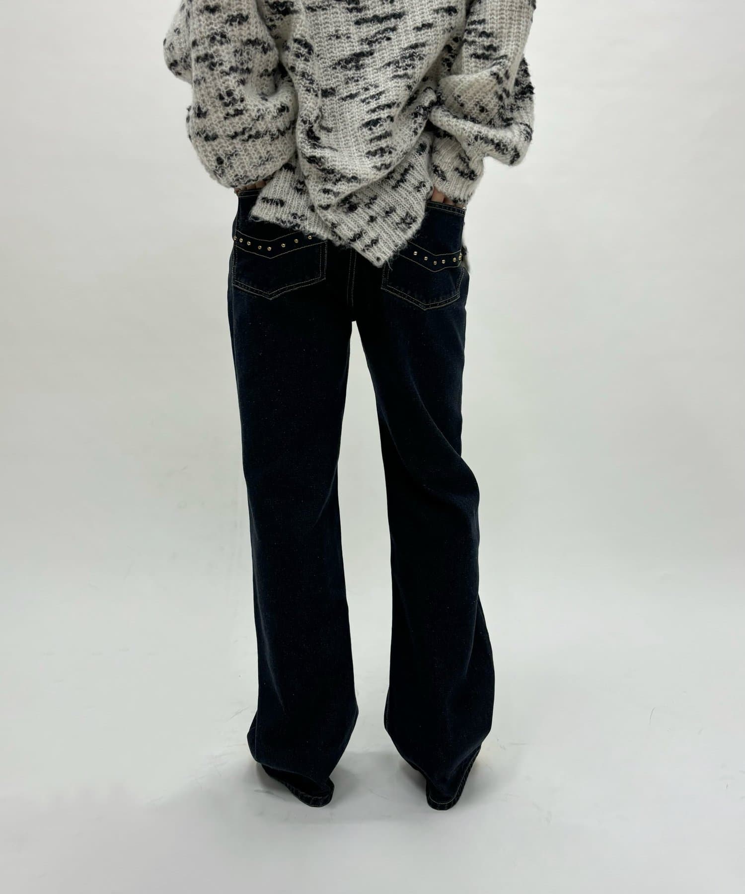 ブレストスタッズフレアデニム | WHO'S WHO gallery(フーズフー