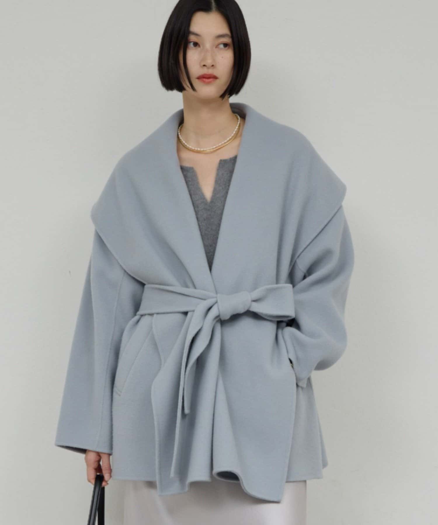 限界お値下げ！今期リバーショールコート SUPER110blend リバー