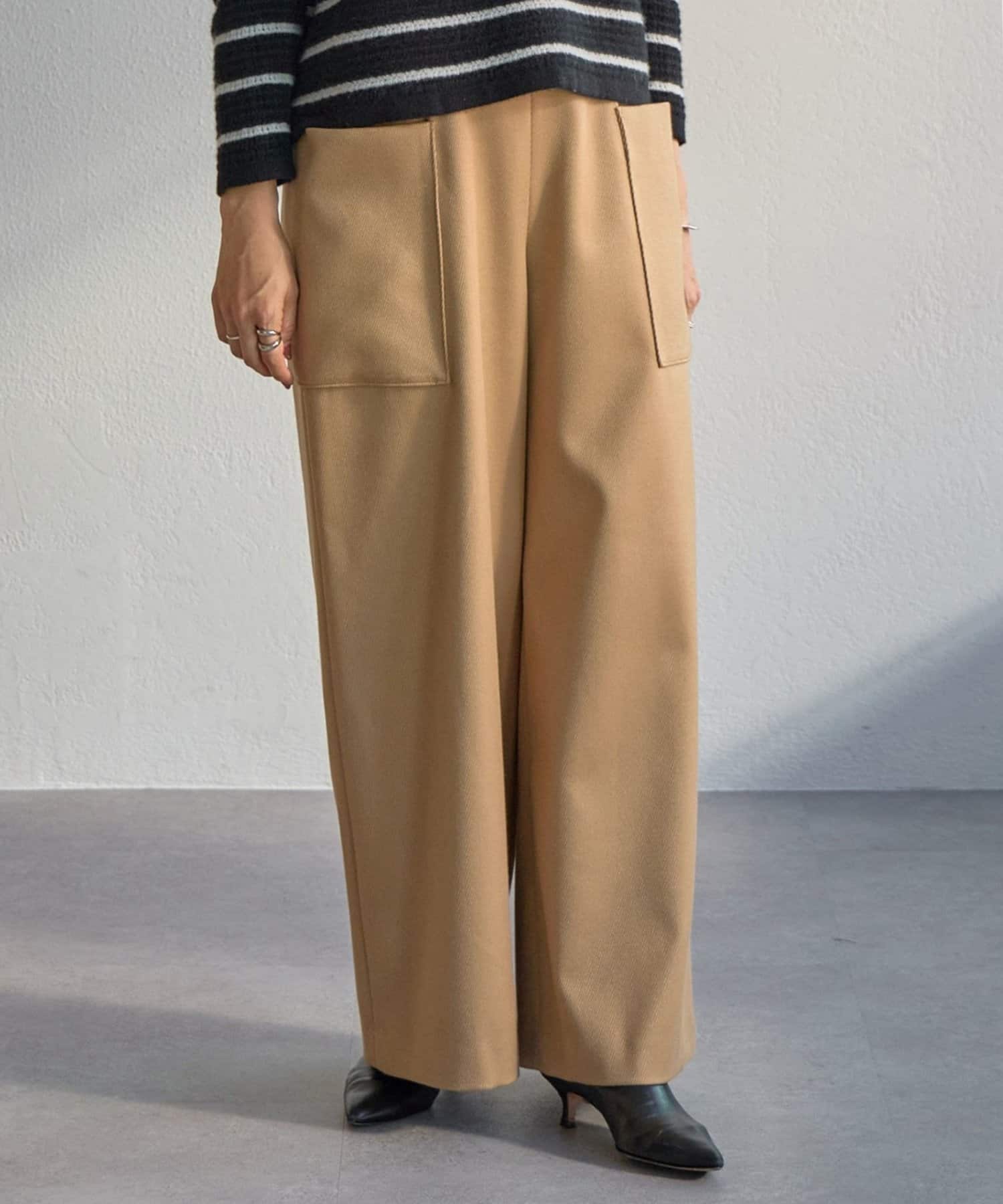 15 quinze》カルゼハイウエストワイドパンツ | BEARDSLEY(ビアズリー