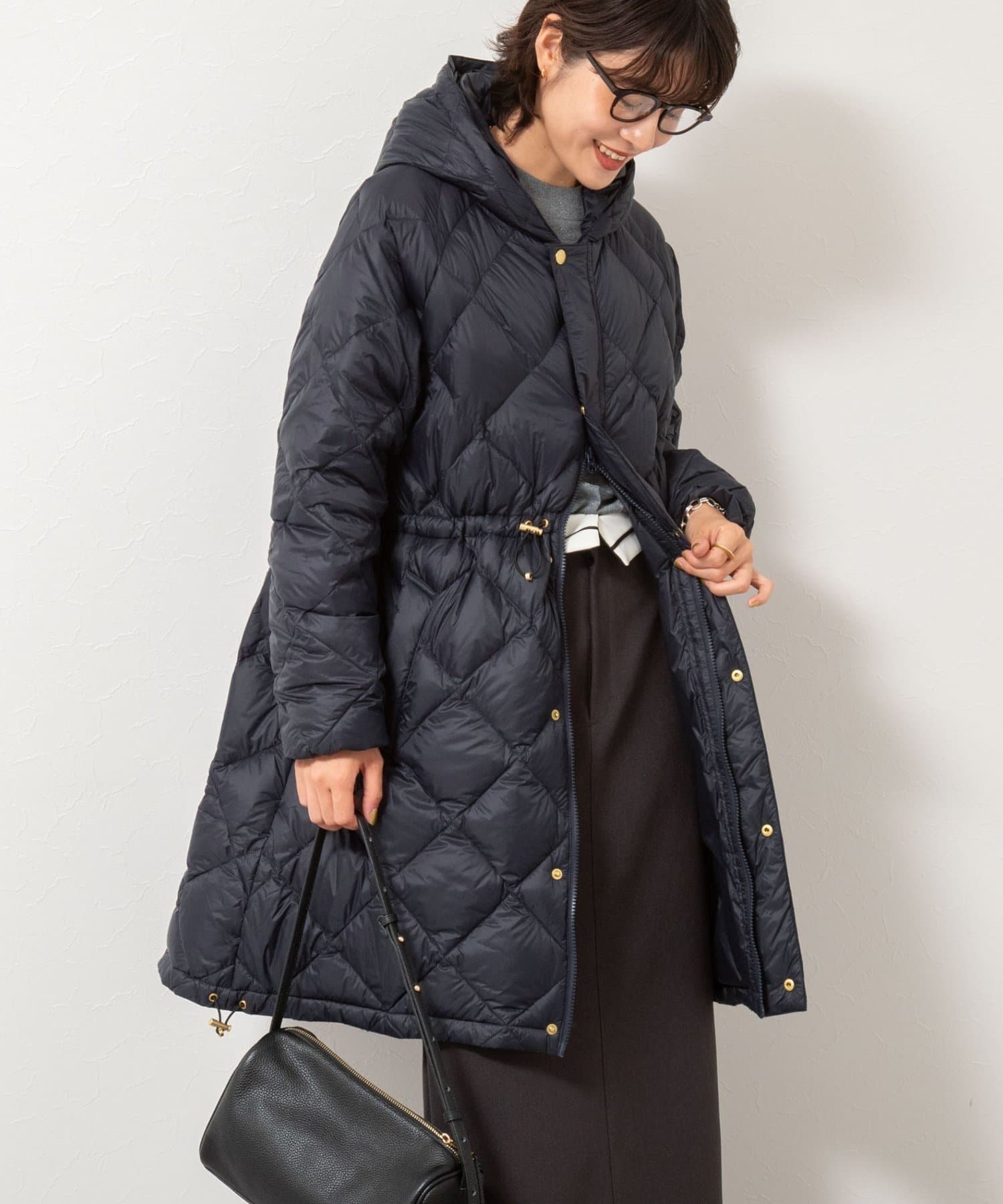 TAION/タイオン】別注ミドル丈Aラインフードダウン | NOLLEY'S