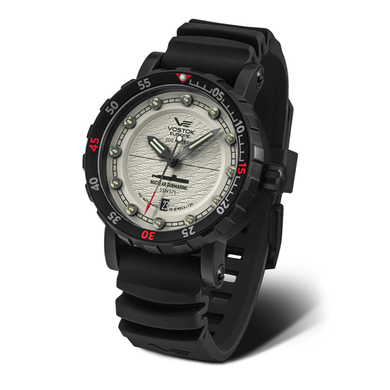 VOSTOK-EUROPE Watch Nuclear Submarine SSN571 Black NH35-571C607