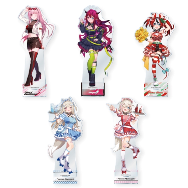 ファミマで「ホロライブ English」の新作アクスタ/アクキーが2025年4月