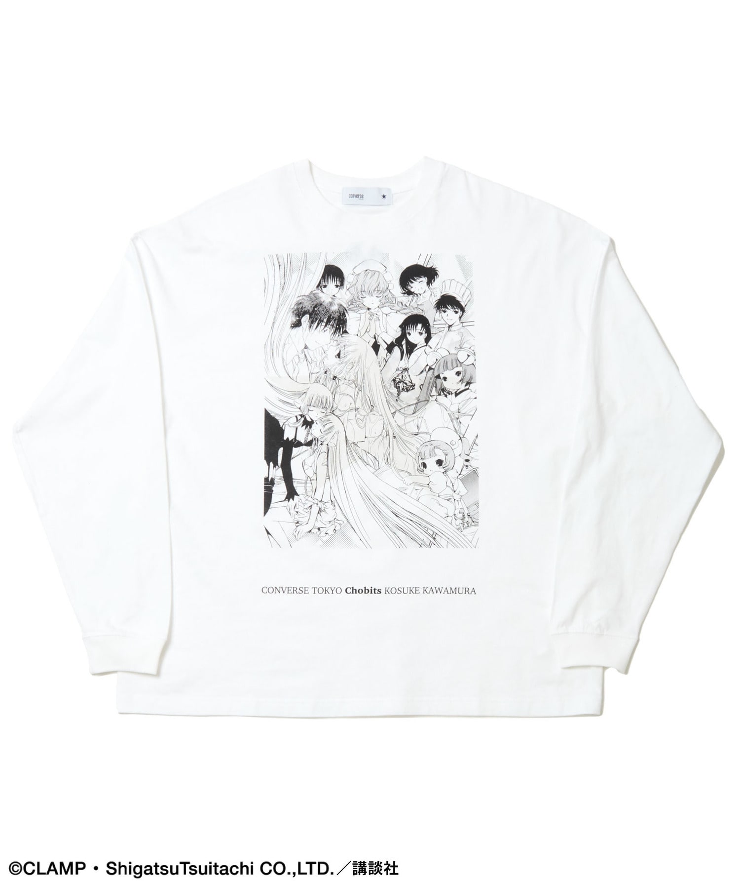 CLAMP】『ちょびっツ』GRAPHIC LONGSLEEVE TEE｜CONVERSE TOKYO