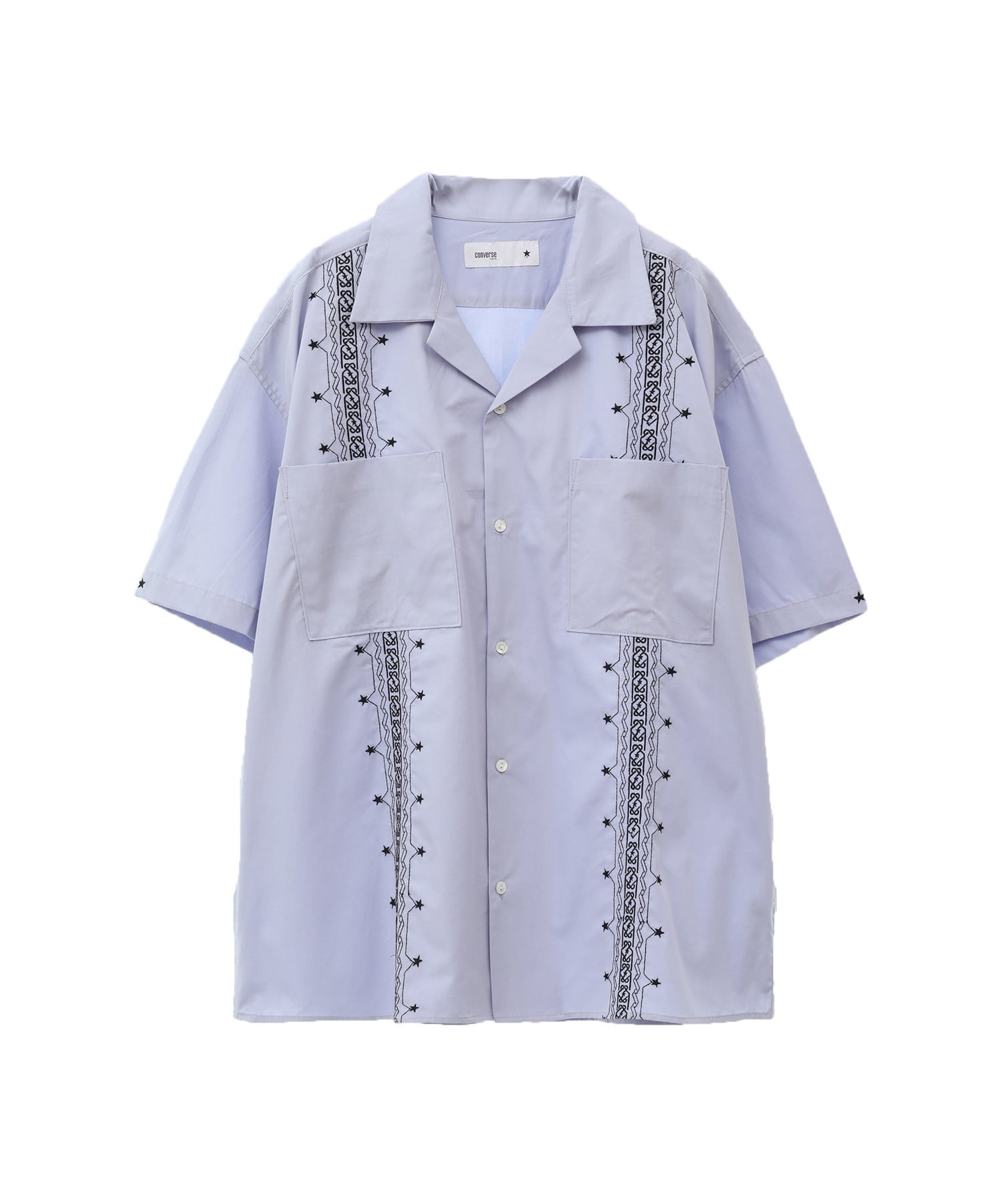 STAR PATTERN EMBROIDERED CUBAN SHIRT｜CONVERSE TOKYO (コンバース
