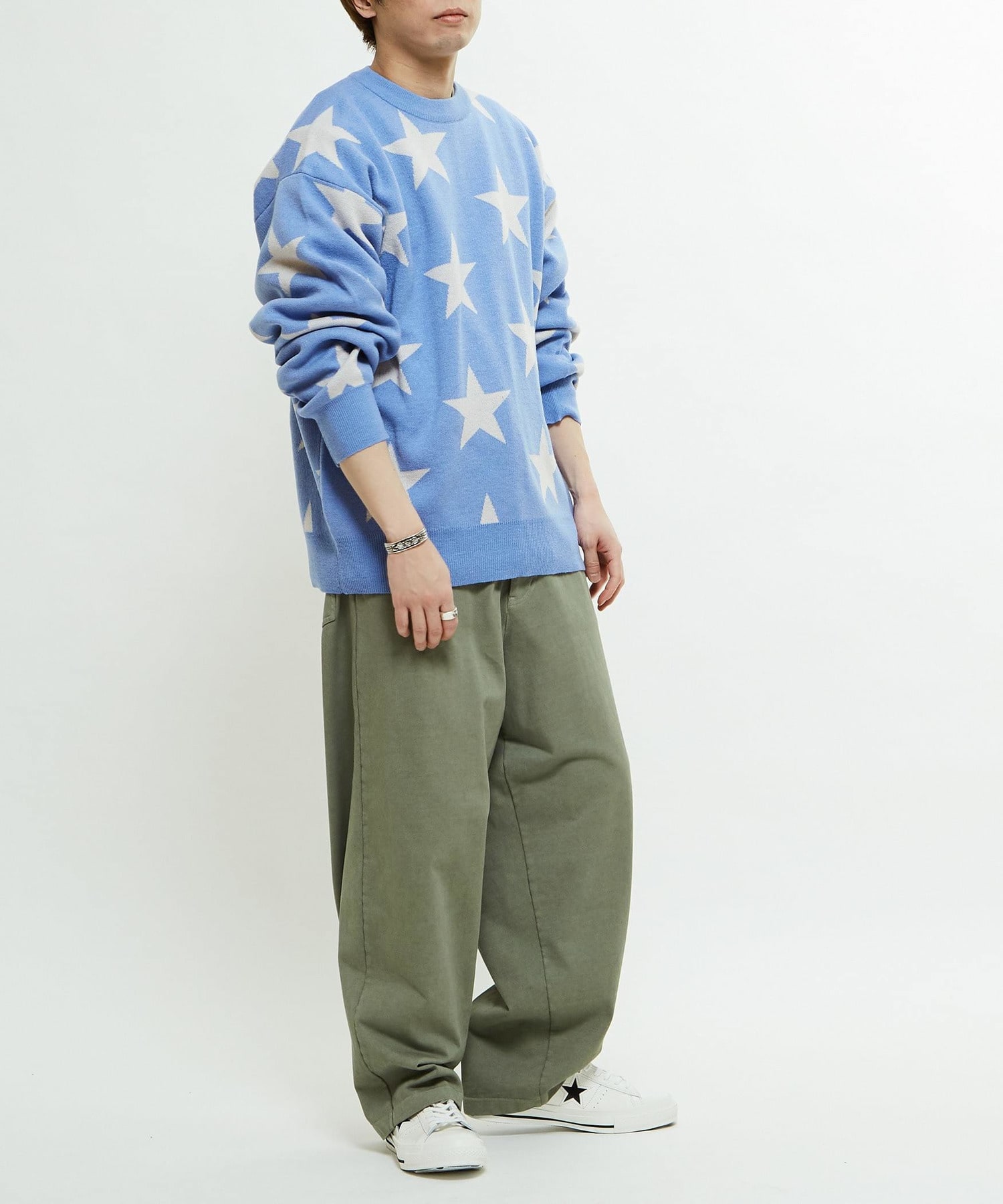 STAR☆ JACQUARD PULLOVER KNIT｜CONVERSE TOKYO (コンバース