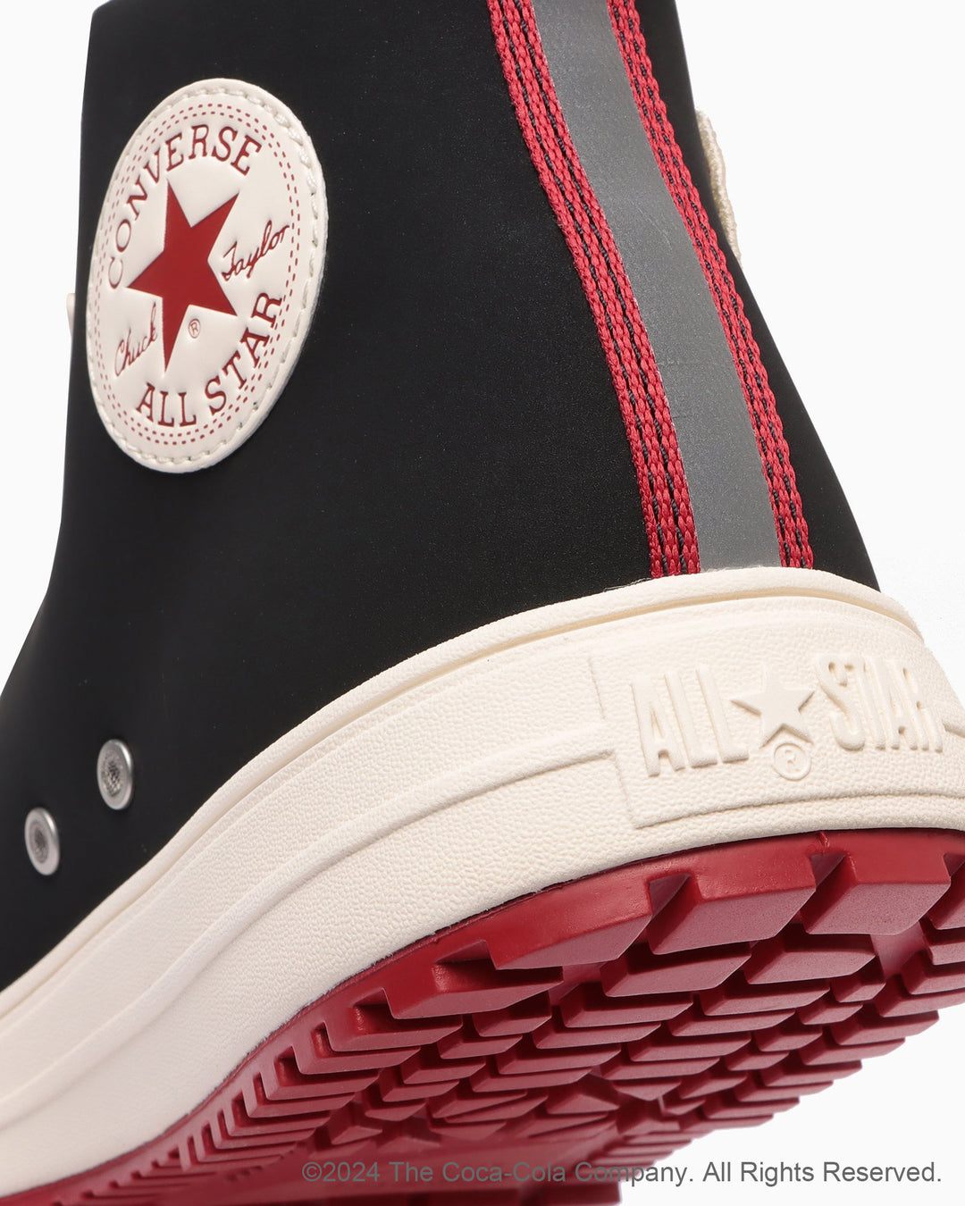 converse 安全靴 27cm Coca-Colaコラボ 赤 ハイカット コンバース