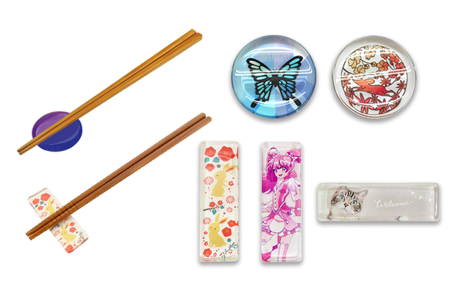 箸置き ガラスタイプ | オリジナルグッズ・OEM・ノベルティ製作