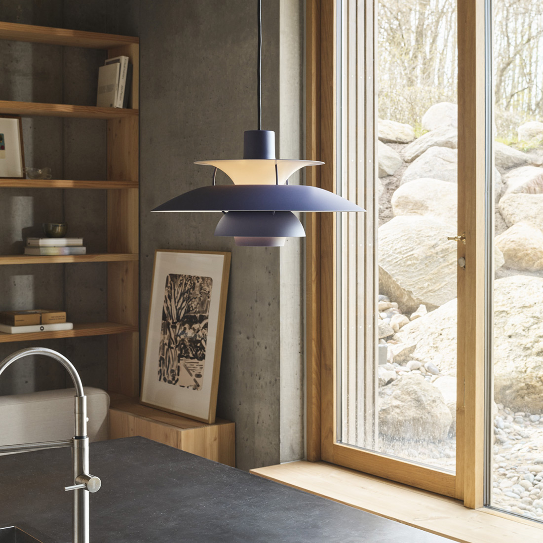 Louis Poulsen｜PH 5 モノクローム ペンダントラント｜ルイス