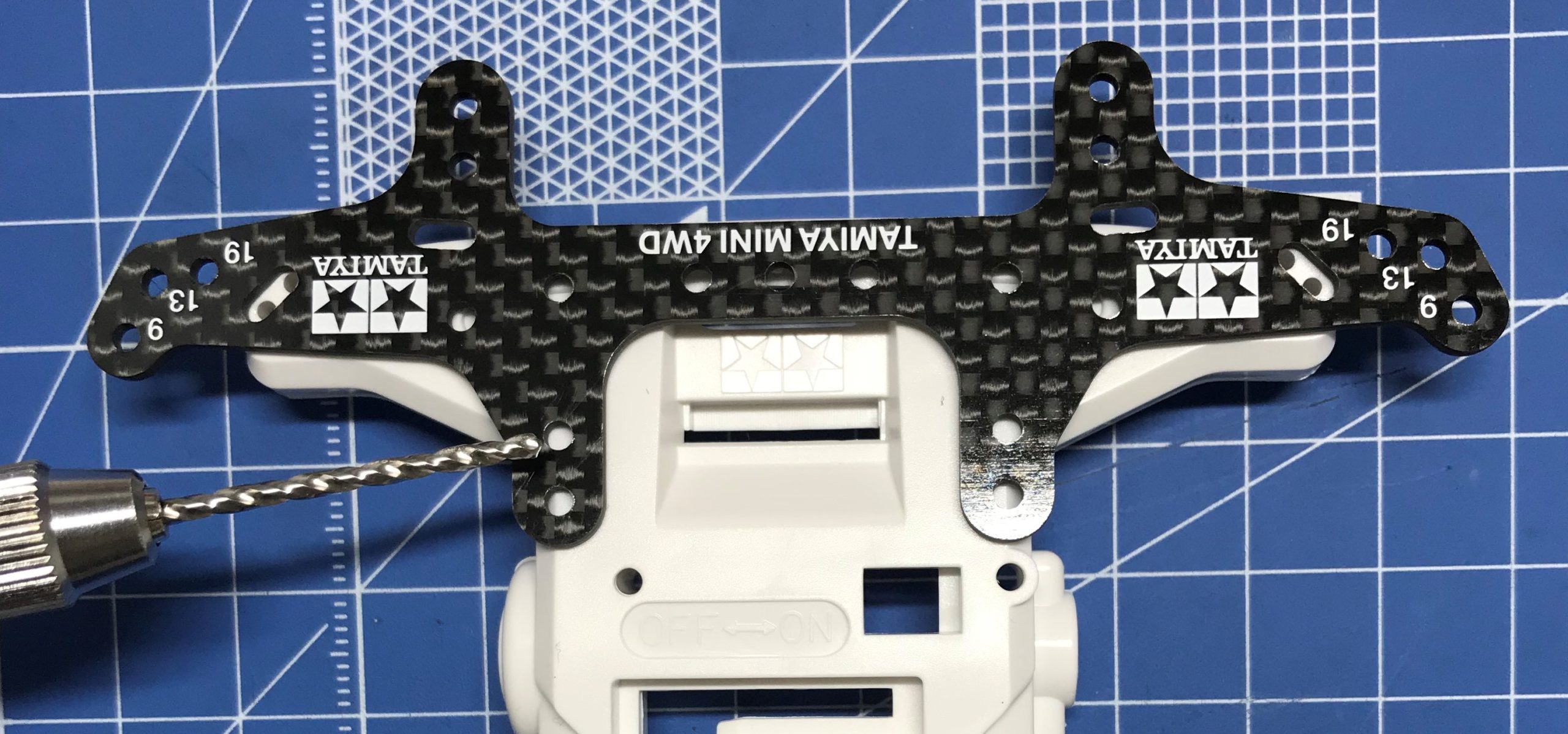 TZ－Xシャーシのバンパーレス化 | ミニ四駆 日常の記録