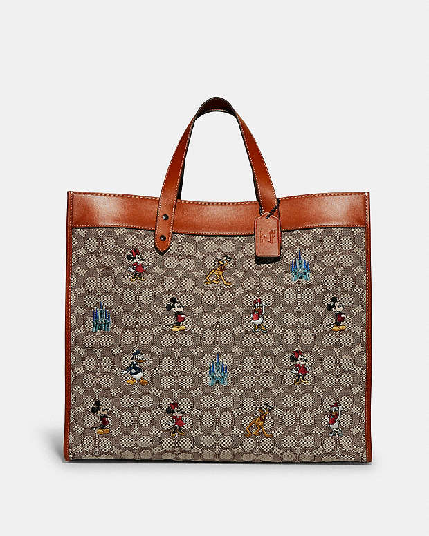 公式】COACH – コーチ | 【DISNEY x COACH】フィールド トート 40