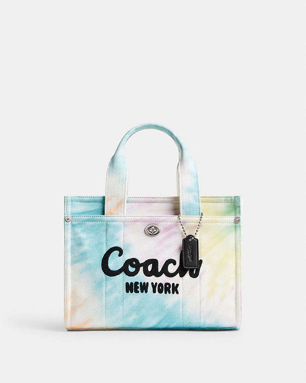 COACH® Outlet | Cargo Tote Bag 26 With Rainbow Tie Dye Print