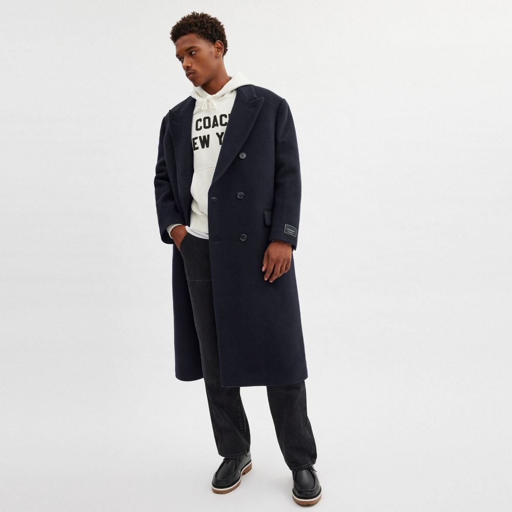 公式】COACH – コーチ | ダブル ブレステッド ウール コート