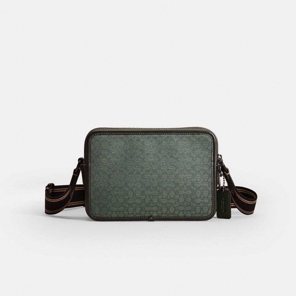 COACH® | Restored Charter Crossbody 24 In Micro Signature Jacquard