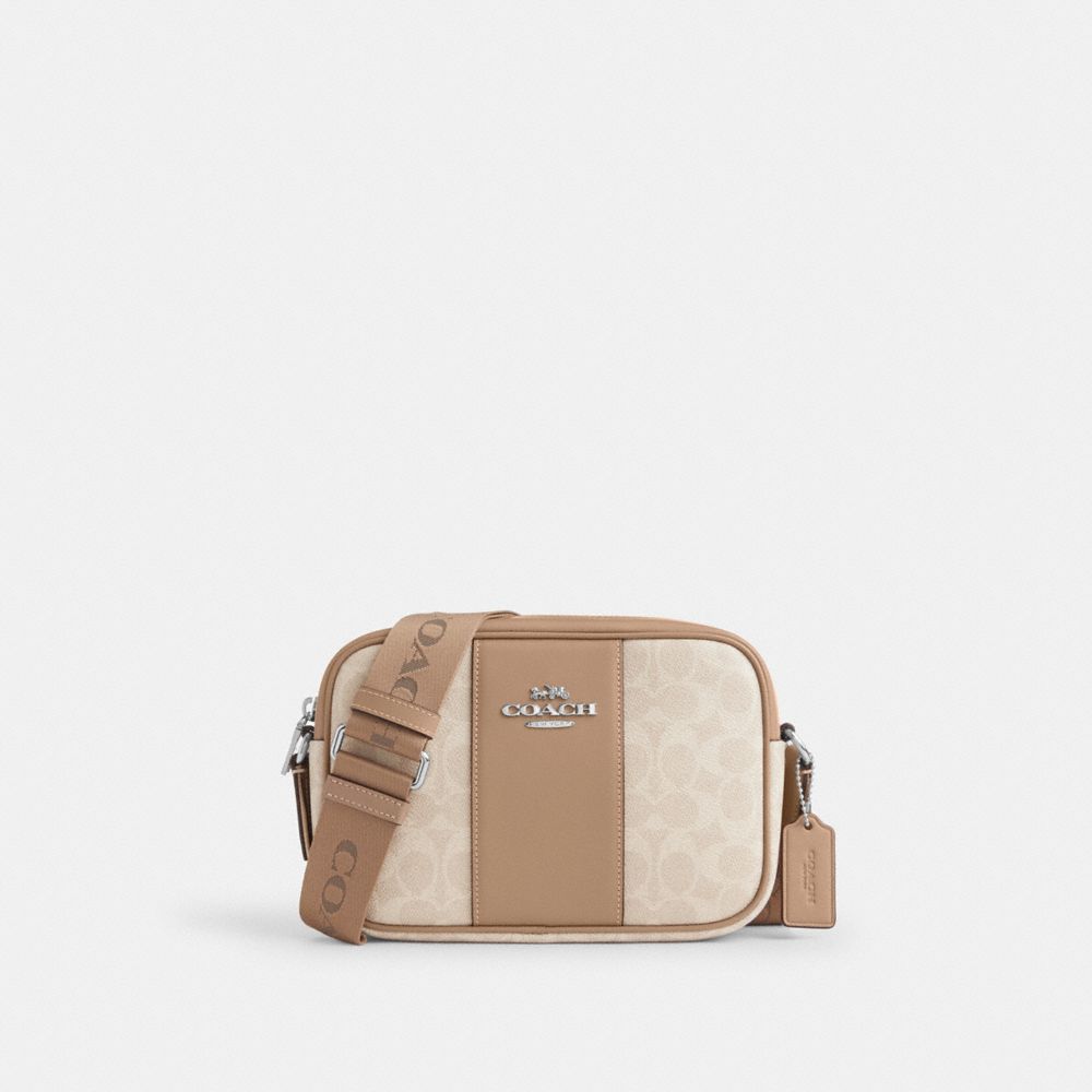COACH® Outlet | Jamie Camera Bag In Signature Canvas With Stripe