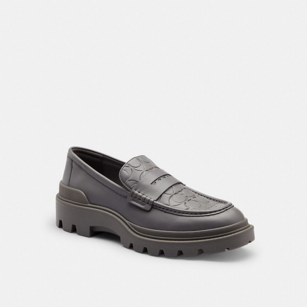 COACH® Outlet | Loafer With Signature Print