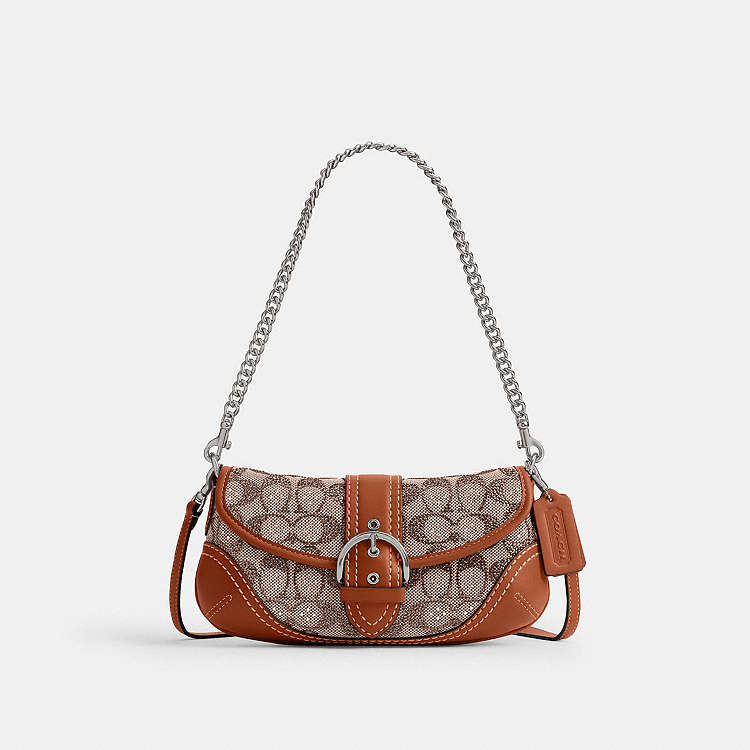 COACH® Outlet | Soho Bag 25 In Crystal Signature Jacquard