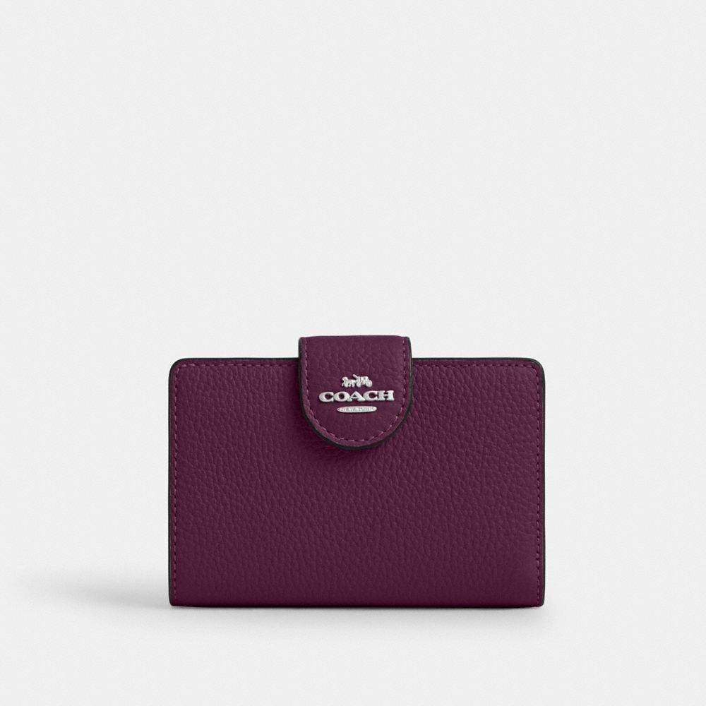 COACH® Outlet | Medium Corner Zip Wallet In Signature Jacquard