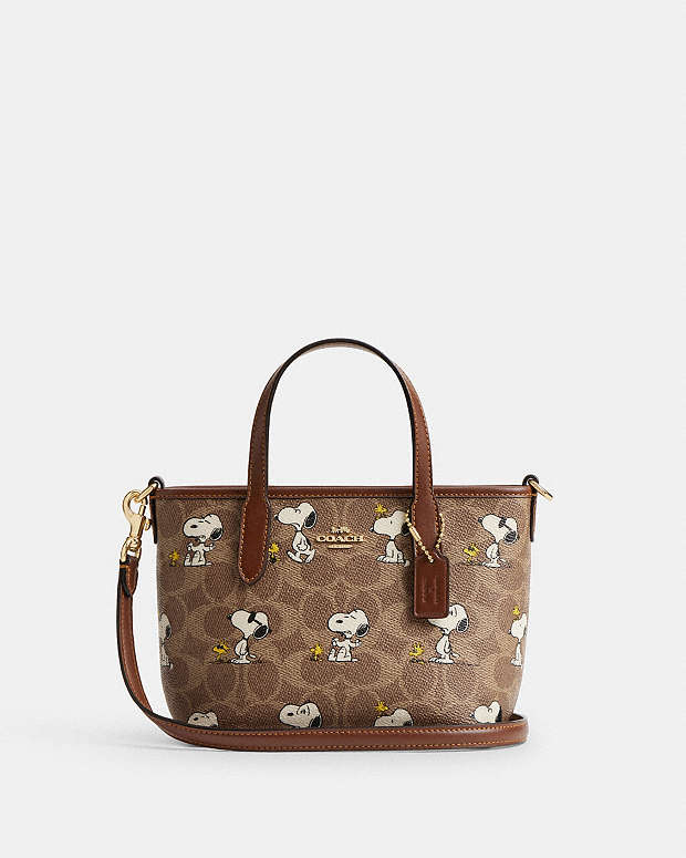 公式】コーチアウトレット | 【COACH X PEANUTS】シティ ミニ トート