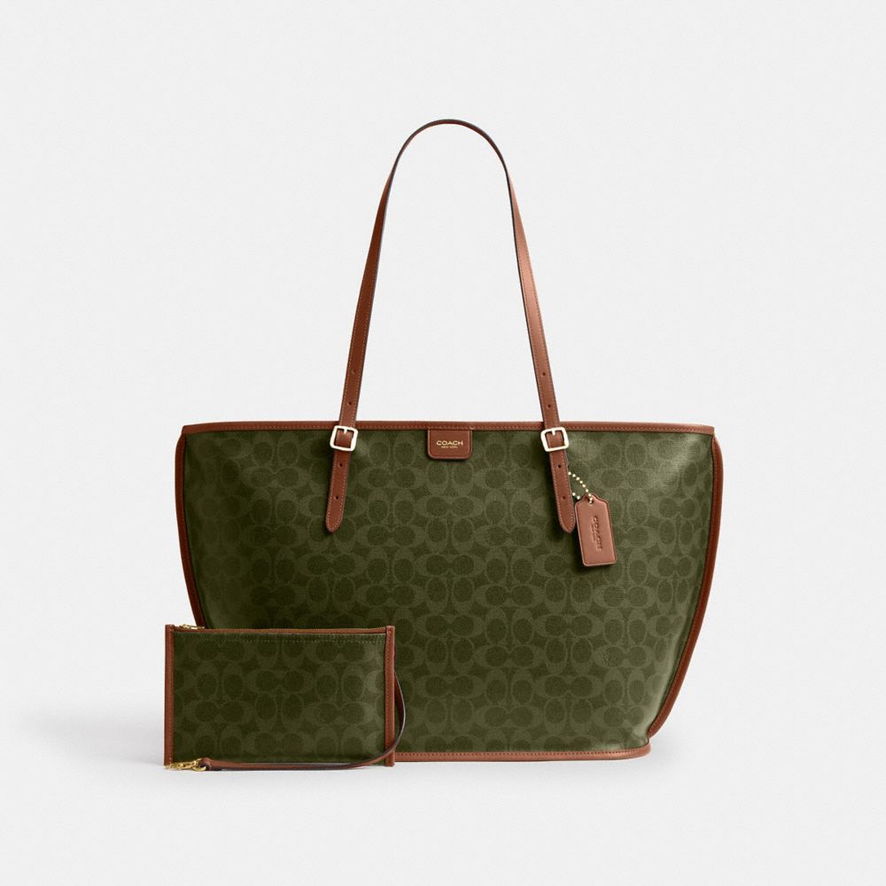 グリーン 【公式】COACH – コーチ ショルダーバッグ レディース