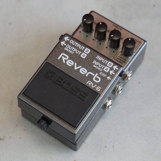Boss RV-6 Reverb – Guitars, Basses, Keys, Synths, & More
