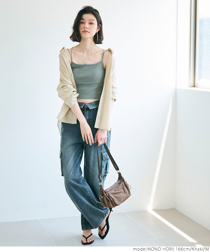 セール☆1490円→990円 ブラトップス OUT BRA キャミソール レディース