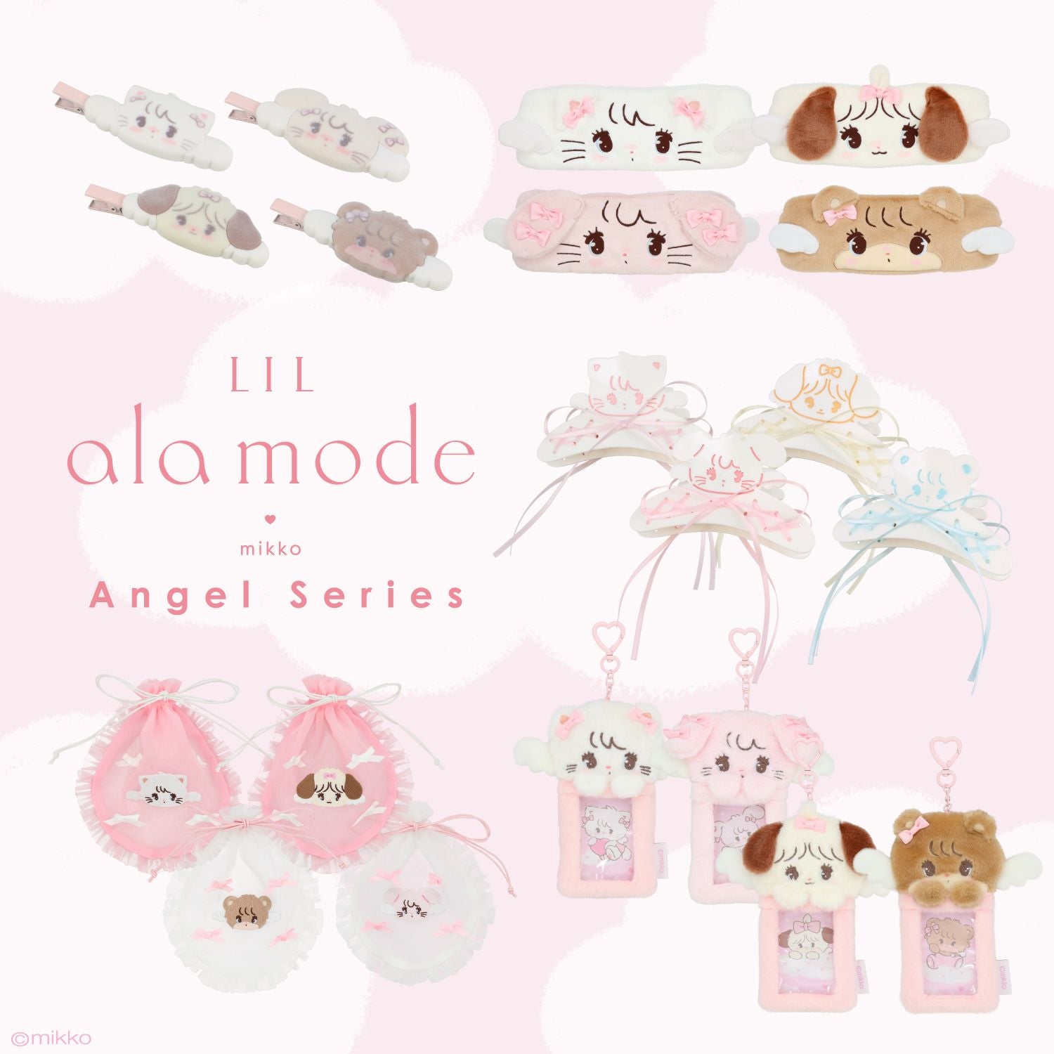 Lil ala mode エンジェルシリーズ カードケース ＜ムース/キャミー