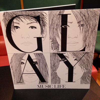 GLAY NEW ALBUM「MUSIC LIFE」LPスペシャルジャケット☆プレゼント