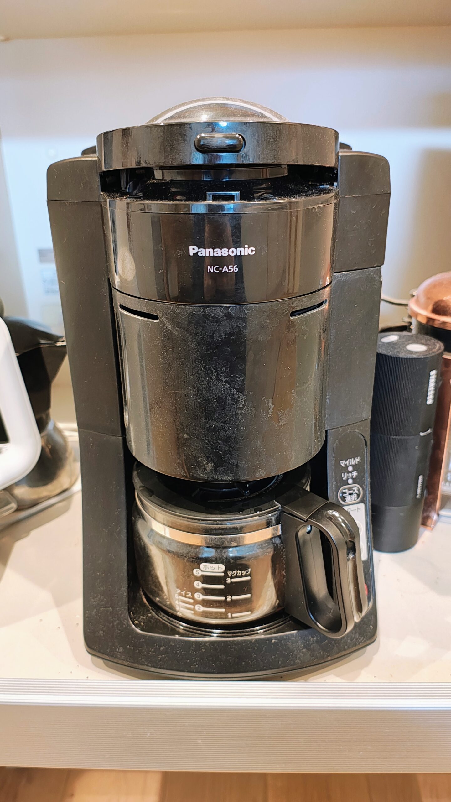 10年愛用レビュー】Panasonicコーヒーメーカー(NC-A57)は「味」より