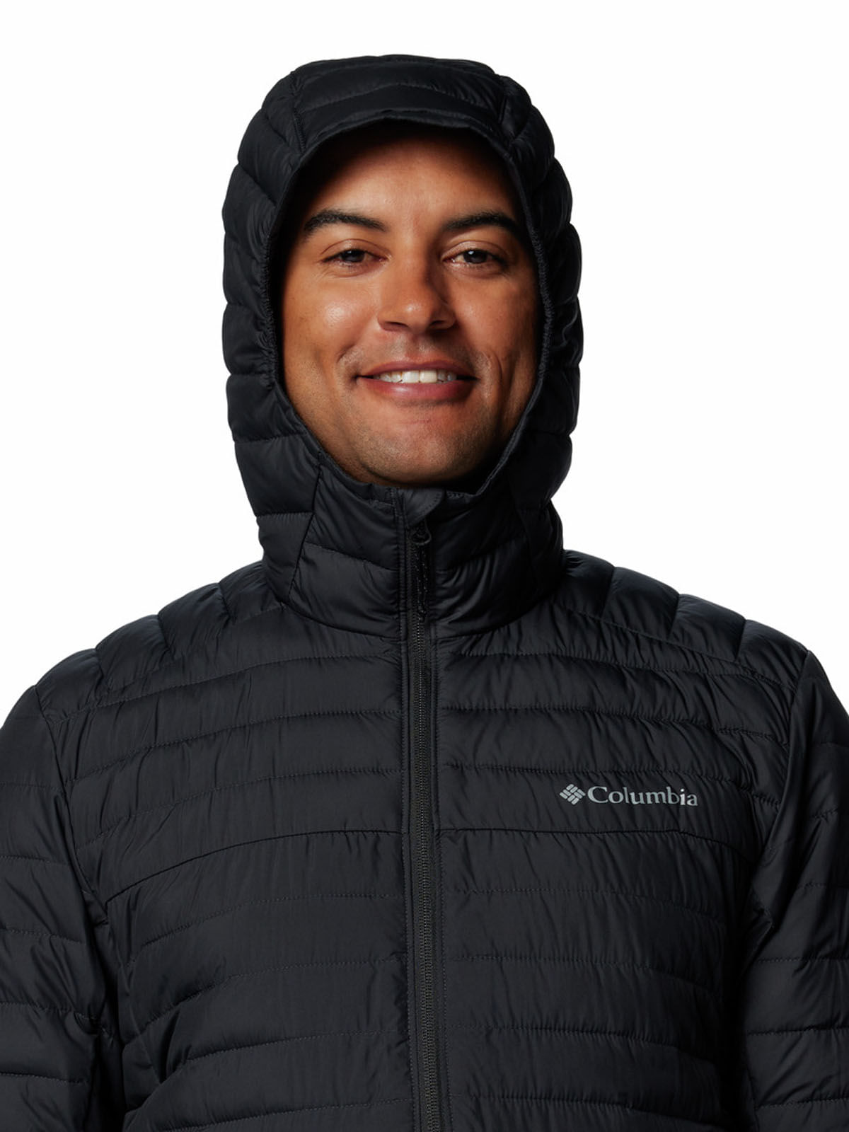 Parka Hombre Silver Falls Ii Hooded Negro Columbia-Columbia Chile